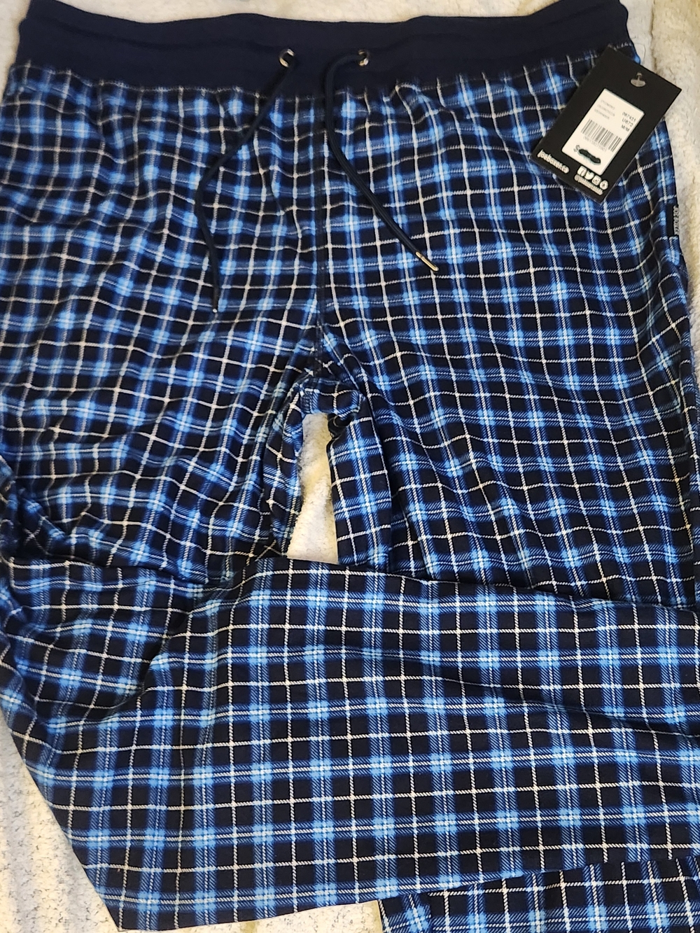 Nwt Mens Med Joe Boxer Plaid Pj Pants
